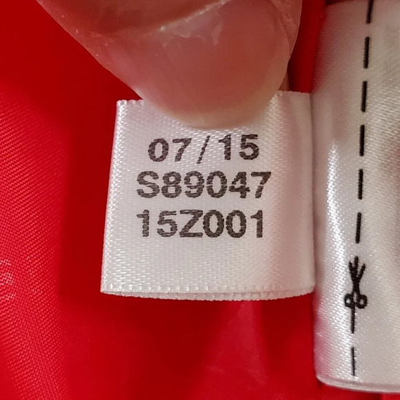 Adidas 10K Riding Jacket Mens XL Navy Red Hooded Windbreaker Snowboard Gorpcore - Picture 8 of 16